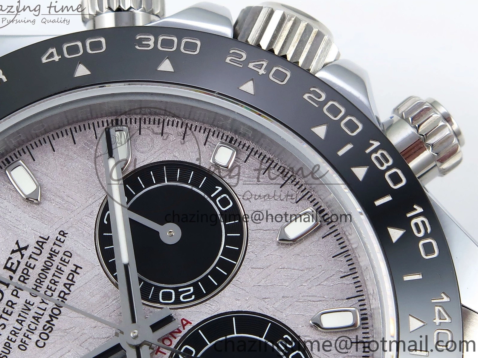 Daytona V3 Dial (Gain on Meteorite Best Strap SH4130 Weight) QF 116519 Edition 1:1 Oysterflex 0218